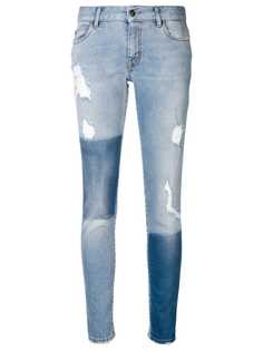 Just Cavalli джинсы скинни с эффектом потертости