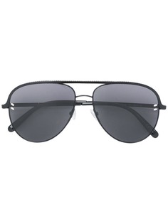 Stella McCartney солнцезащитные очки-авиаторы с цепочной деталью
