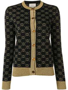 Gucci кардиган с узором GG