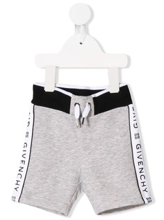 Givenchy Kids logo stripe shorts