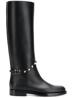 Valentino сапоги Valentino Garavani Rockstud