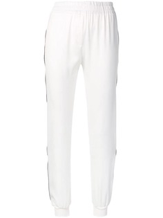 Philipp Plein side logo stripe track pants