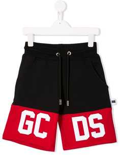 Gcds Kids спортивные шорты в стиле колор-блок