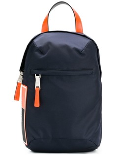 Prada logo one-shoulder backpack