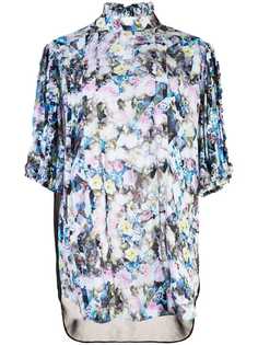 Preen Line блузка с цветочным принтом