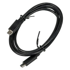 Кабель REDLINE Power Delivery, USB Type-C (m) - USB Type-C (m), 1м, черный [ут000015784]