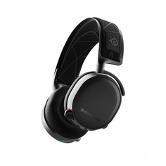 Наушники с микрофоном STEELSERIES Arctis 7 2019 Edition, мониторы, радио, черный [61505]