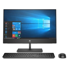 Моноблок HP ProOne 440 G4, 23.8&quot;, Intel Core i5 8500T, 8Гб, 1000Гб, 128Гб SSD, AMD Radeon 530 - 2048 Мб, DVD-RW, Windows 10 Professional, черный [4yw01es]