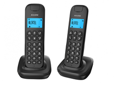 Радиотелефон Alcatel E132 Duo Black