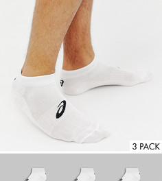 Три пары белых носков Asics - Белый