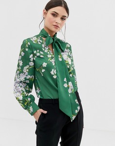Блузка с цветочным принтом Ted Baker Johsie - Мульти