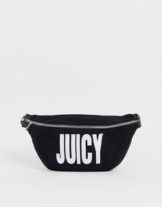 Сумка-кошелек на пояс с логотипом Juicy Couture - Черный