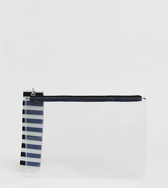 Прозрачная сумка на молнии Monki - Очистить