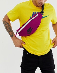 Фиолетовая сумка-кошелек на пояс Nike - Фиолетовый