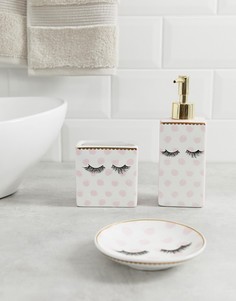 Набор для ванной из 3 предметов Candlelight - Розовый