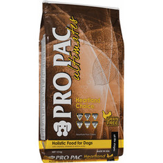 Сухой корм PRO PAC Ultimates Heartland Choice Grain Free Holistic Chicken & Potato Formula беззерновой с курицей и картофелем для собак 12кг