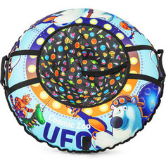 Cosmic Zoo Надувные санки-ватрушка UFO Синий (медвежонок) (472063/цв 472065)