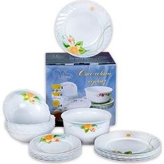 Сервиз столовый 19 предметов Miolla Арина (W-19L/0836H)