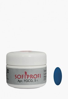 Гель-лак для ногтей Sofiprofi Неоновый цветной насыщенный синий