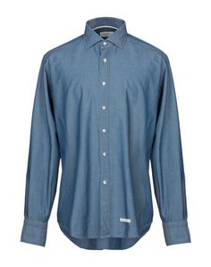 Джинсовая рубашка Tintoria Mattei 954