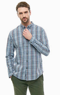 Рубашка в клетку с нагрудным карманом Dockers