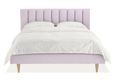 Мягкая кровать houston 180*200 (myfurnish) розовый 196.0x120x212 см.