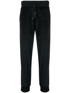 Roberto Cavalli logo stripe track trousers