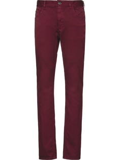 Prada зауженные брюки с пятью карманами