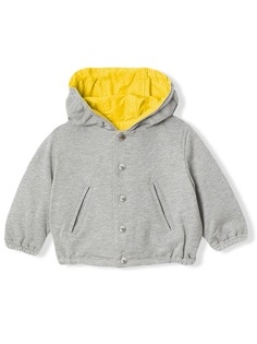 Burberry Kids двухсторонняя куртка с капюшоном и логотипом