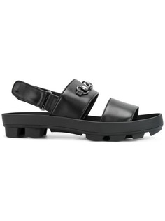 Gucci сандалии с пряжкой