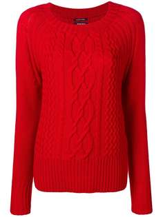 Woolrich джемпер с узором косы