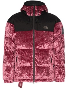 The North Face Black Label бархатный пуховик с капюшоном