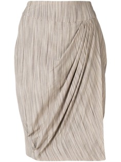 Giorgio Armani Vintage юбка-шорты со складками