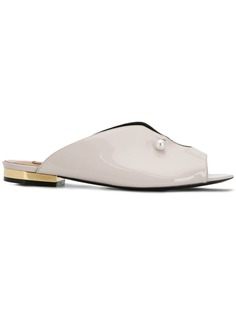 Coliac мюли с декоративной булавкой