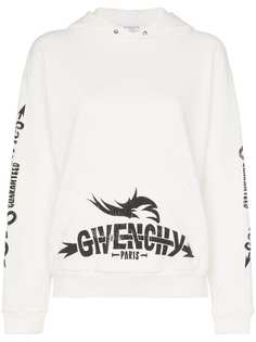 Givenchy толстовка с капюшоном и логотипом