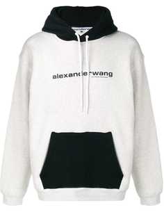 Alexander Wang толстовка с капюшоном и логотипом