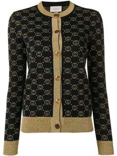 Gucci кардиган с узором GG