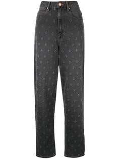 Isabel Marant Étoile зауженные джинсы с эффектом потертости