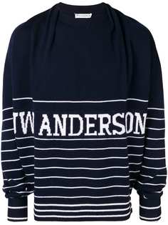 JW Anderson свитер с нашивкой-логотипом