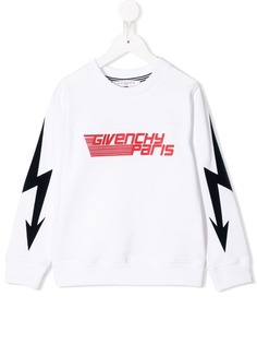 Givenchy Kids толстовка с молнией