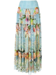 Camilla юбка макси с цветочным принтом