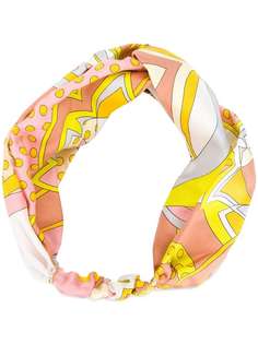Emilio Pucci multi printed headband