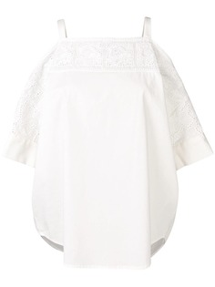 Blugirl блузка с открытыми плечами