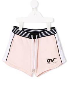 Givenchy Kids шорты с полосками по бокам