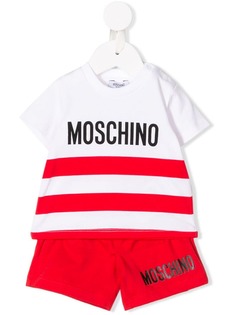 Moschino Kids шорты и футболка с логотипом
