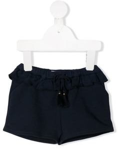 Chloé Kids шорты с оборками на поясе