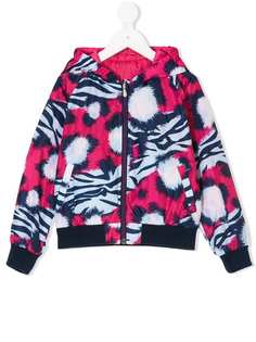 Kenzo Kids двухсторонняя куртка с тиграми