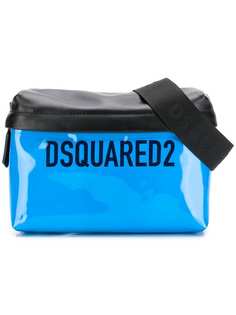 Dsquared2 ламинированная поясная сумка