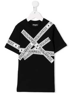 Dsquared2 Kids футболка с принтом логотипа