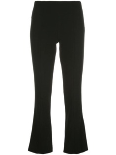 The Row flared fitted trousers